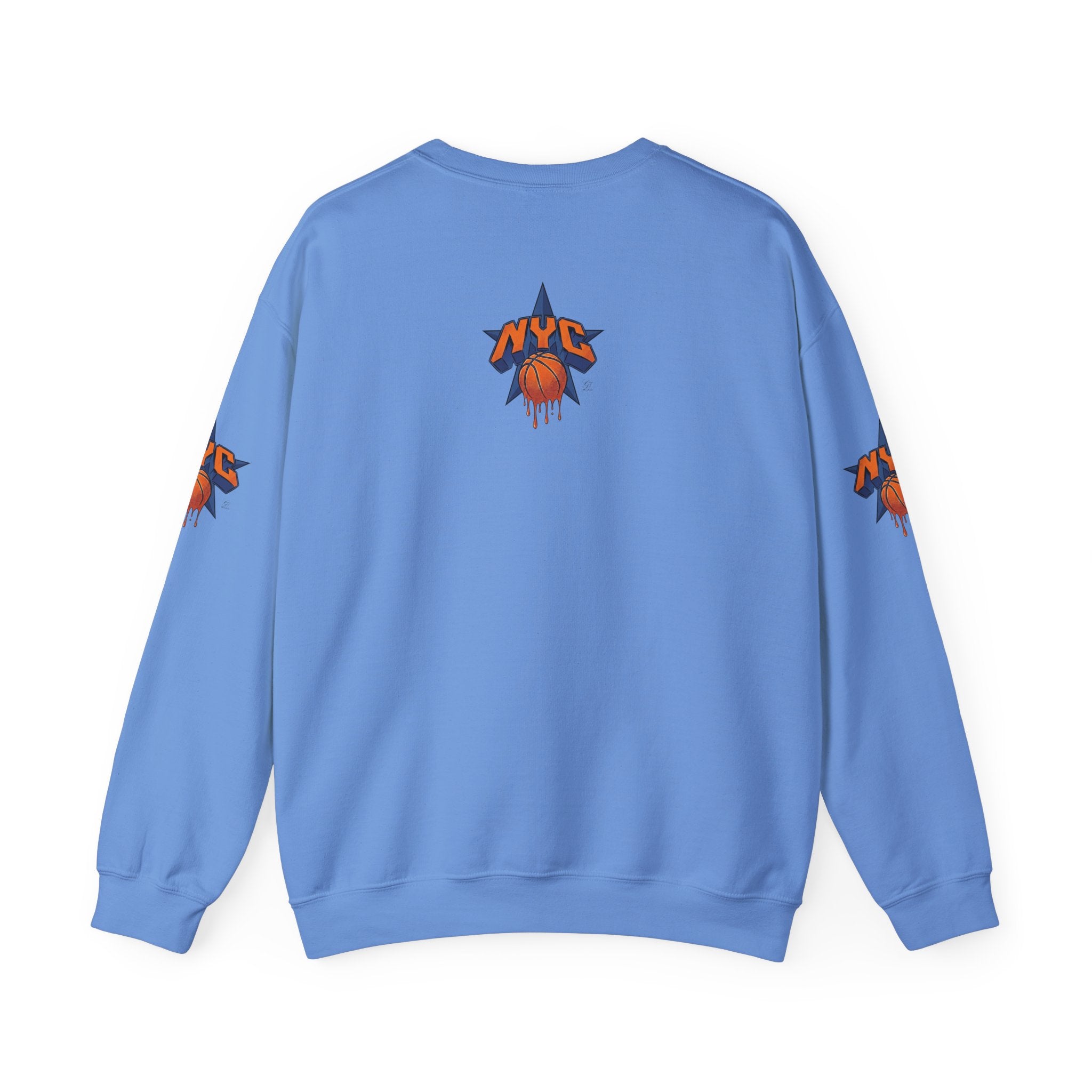 NYC Basketball Drip Crewneck Sweatshirt