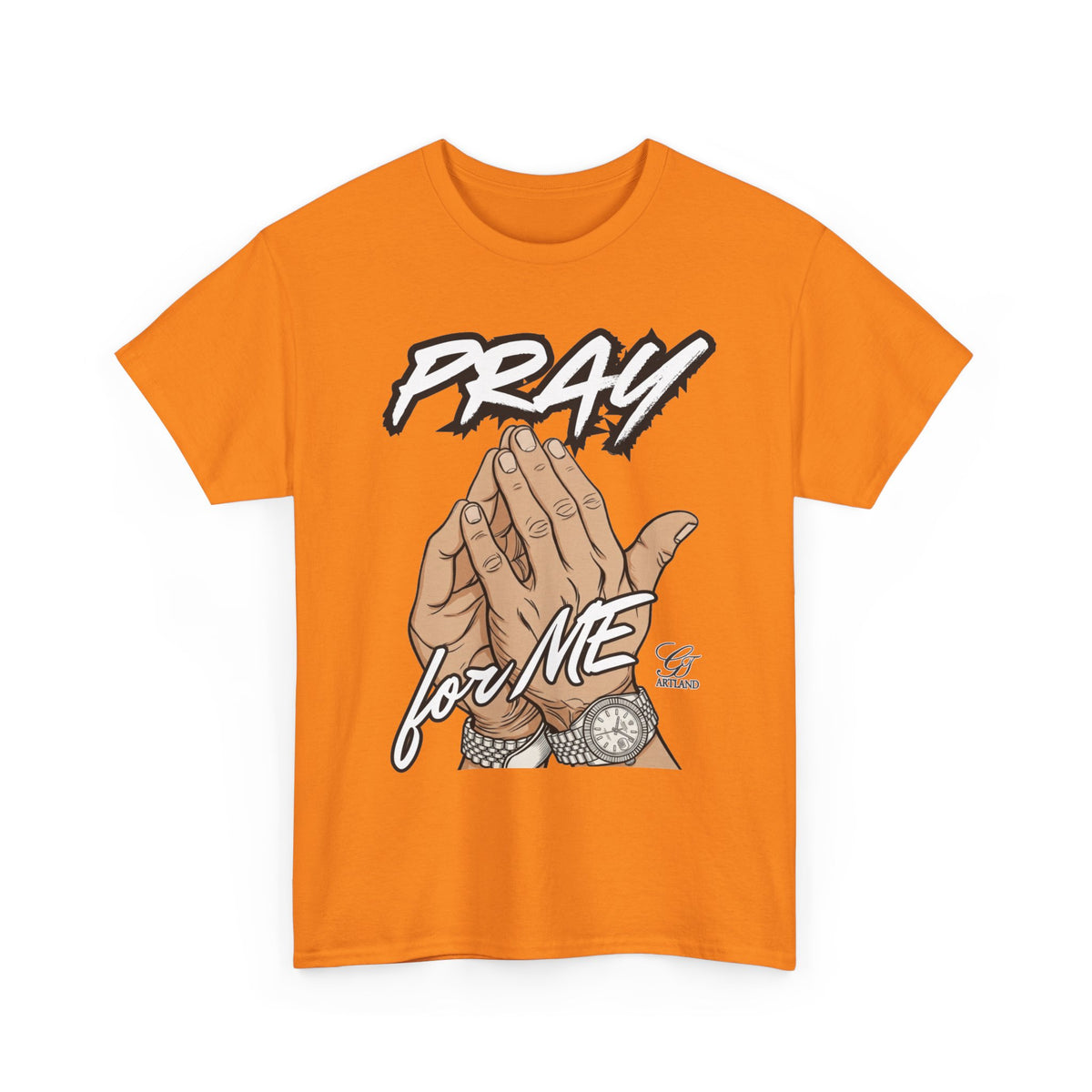 Pray For Me Urban Designer Swag T Shirt by GT Artland