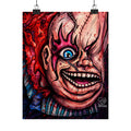 Playtimes Over Horror Elite Designer Matte Vertical Posters by GT Artland