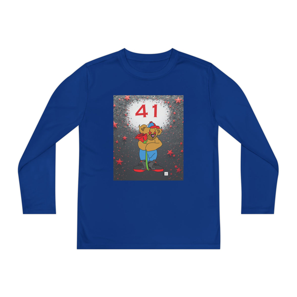 Bear Number 41 Long Sleeve T-Shirt