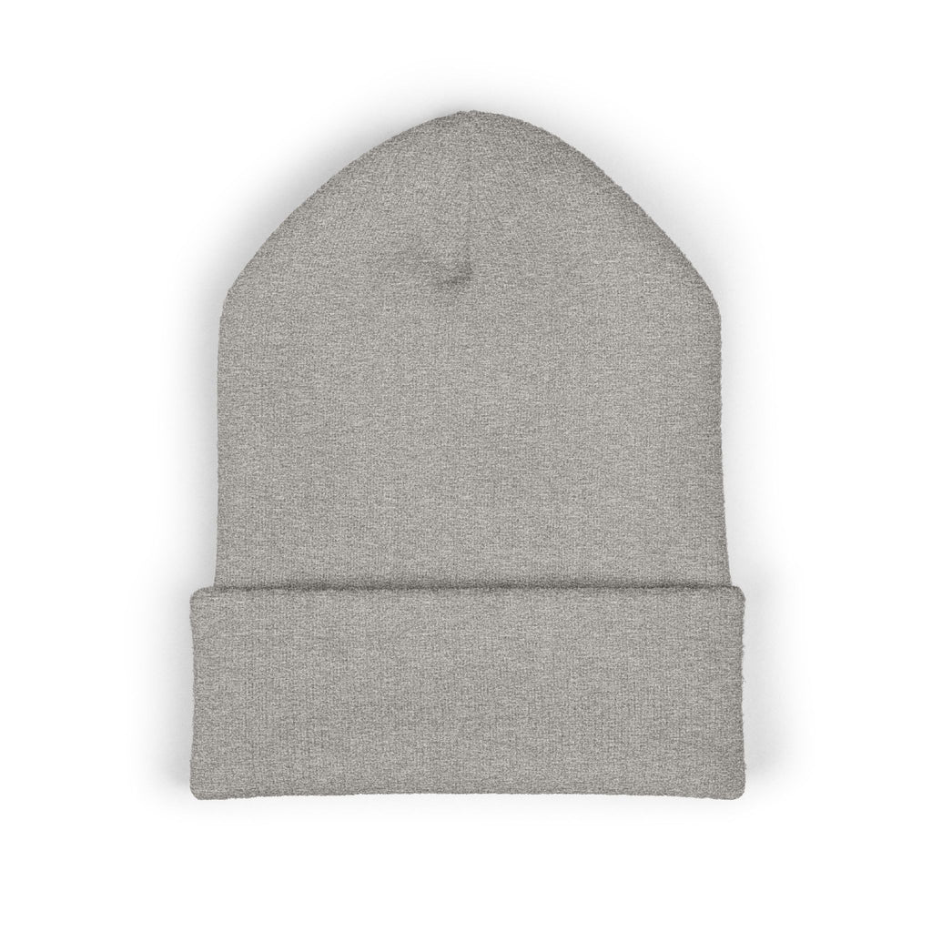 Retro Comic Duck Embroidered Cuffed Beanie