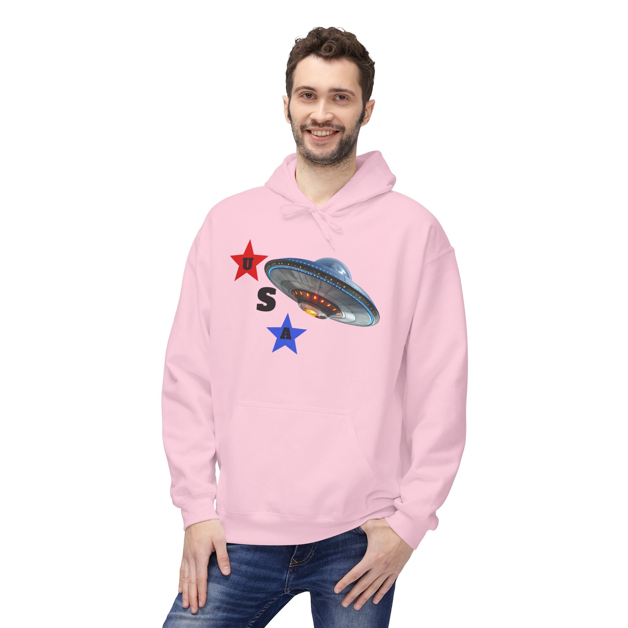 UFO Unisex Spaceship Hoodie