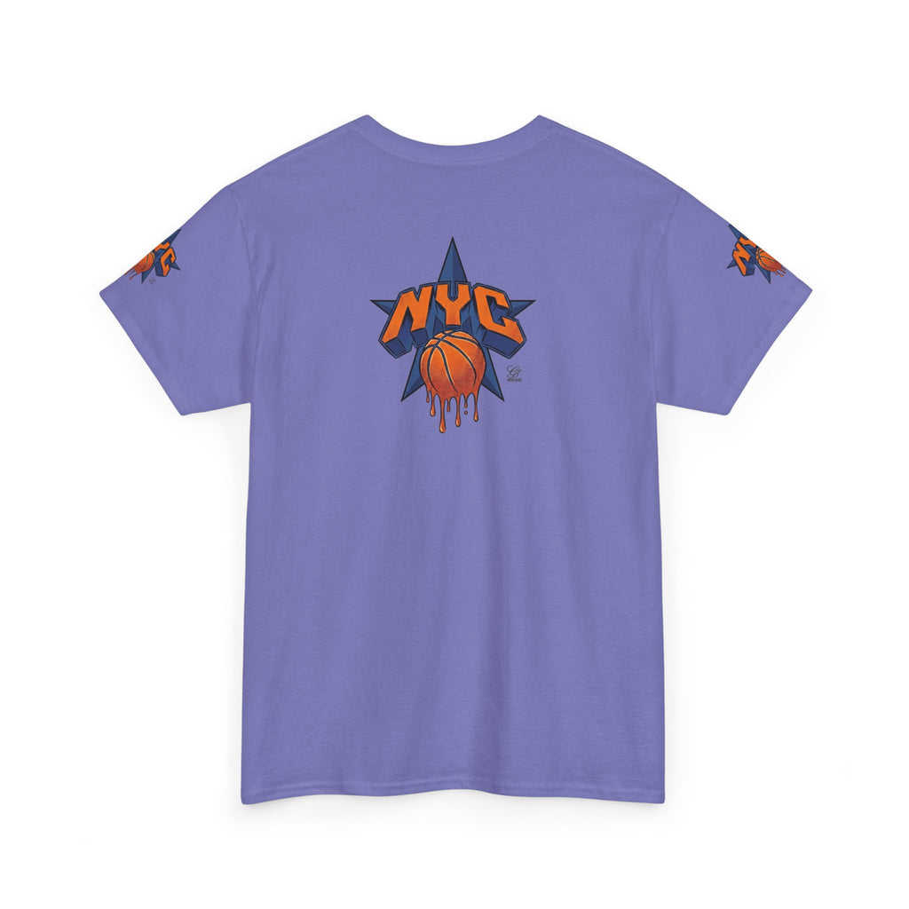 Copy of NYC Dripping Basketball Tee | New York City Hoops Shirt by GT Artland