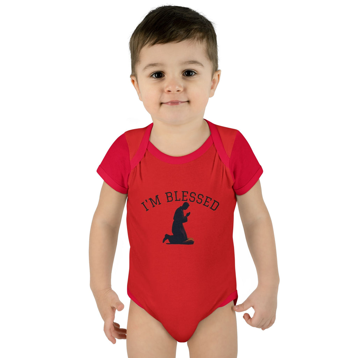 Praying Silhouette Infant Bodysuit | Baby Onesie