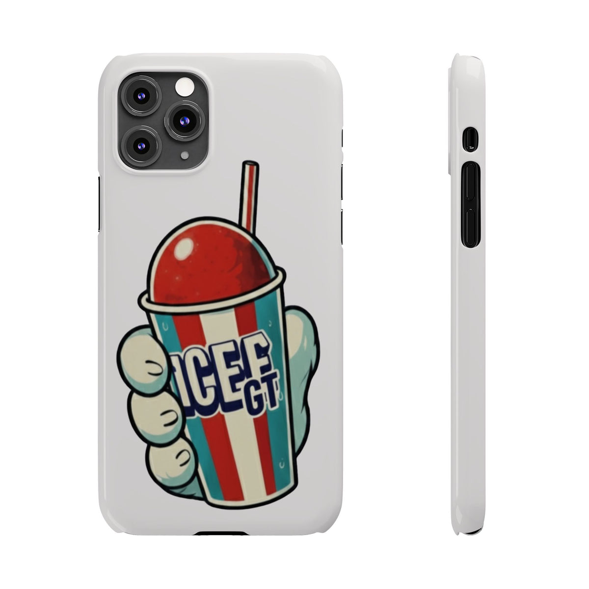 ICEE Slush Cup Slim Phone Case | Red White Blue Slushie
