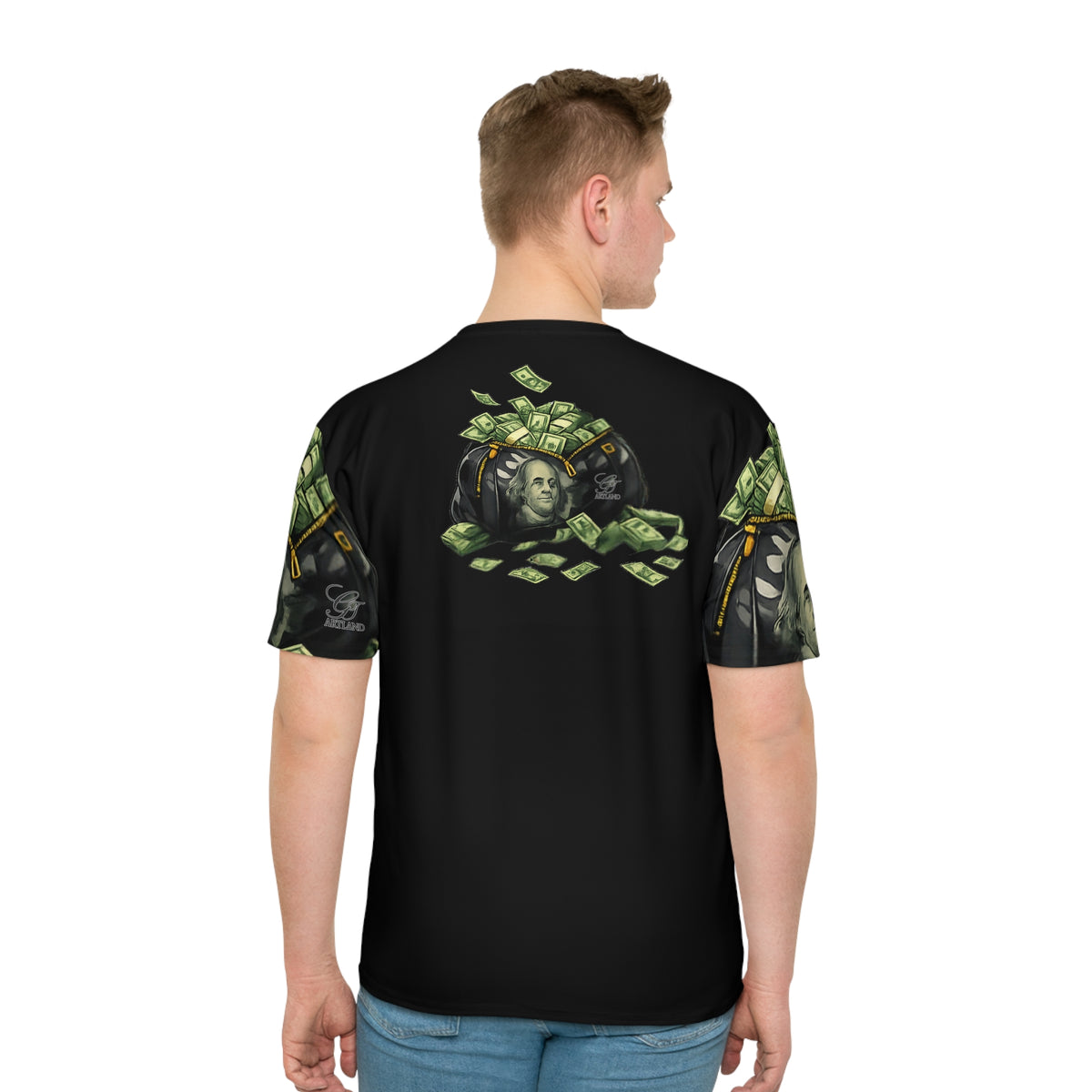 Big Money Bags Men's T-Shirt by GT Artland