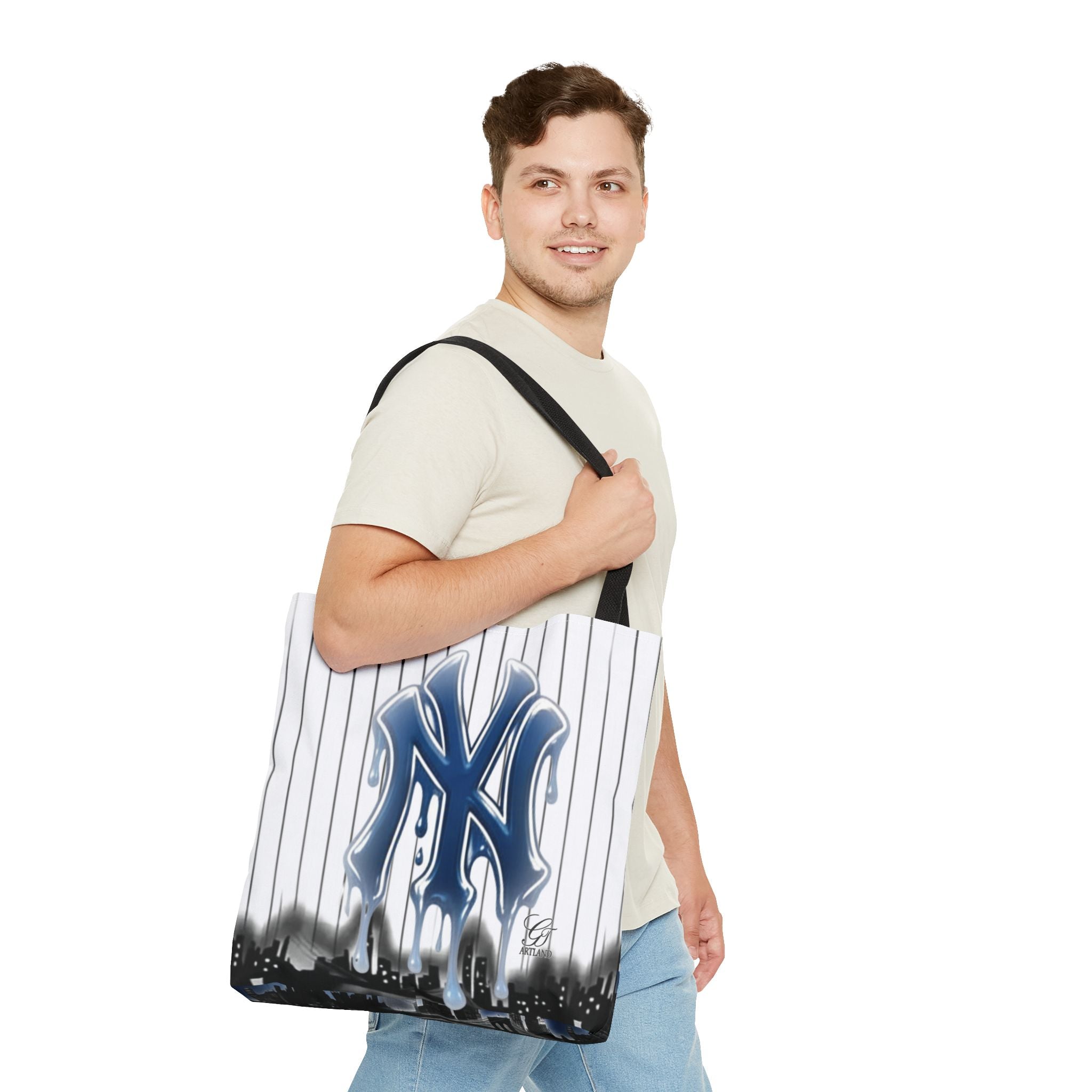 Copy of Two Faced Clown Couple Face Tote Bag – Urban Duo Swag by GT Artland