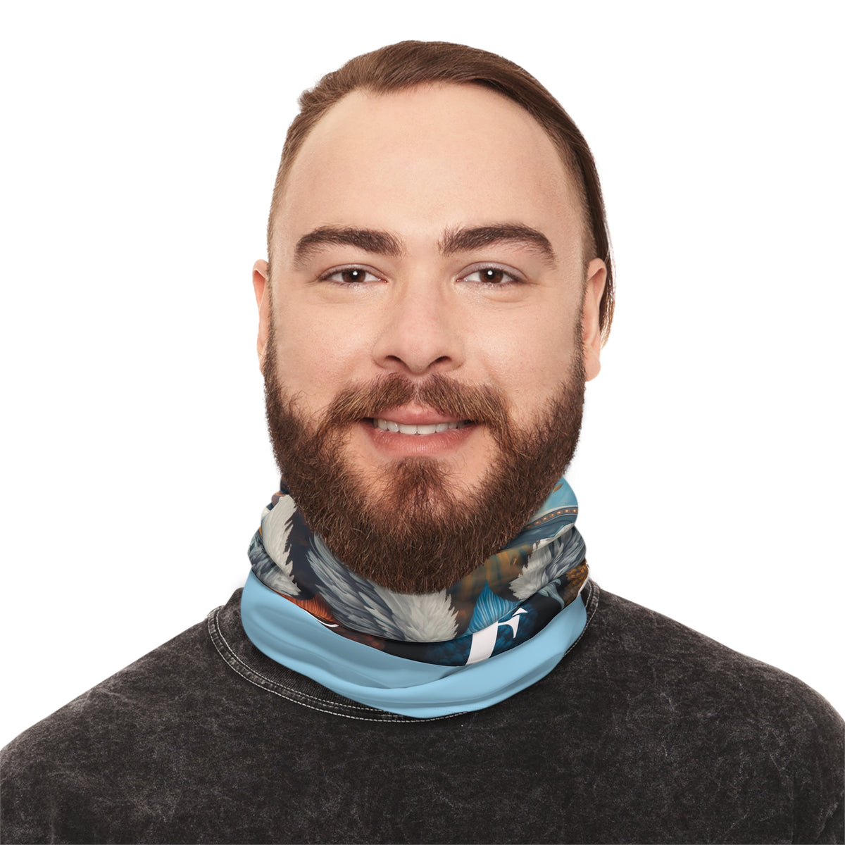 Trio Alien Angels UFO Neck Gaiter Sci-Fi Neck Tube | Lightweight Face Mask