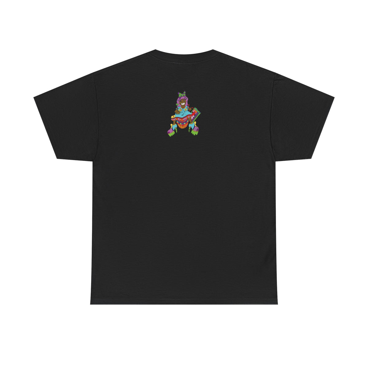 Colorful Psychedelic Girl Character T-Shirt | Retro Cartoon Graphic Tee by GT Artland
