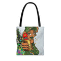 "Lucky Art" Spray Can Ebony Girl St Patrick Theme Designer Tote Bag by GT Artland