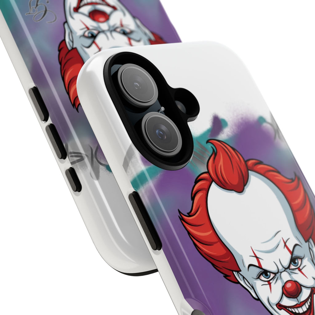 Scary Clown Phone Case | Tough iPhone Case, Horror by GT Artland