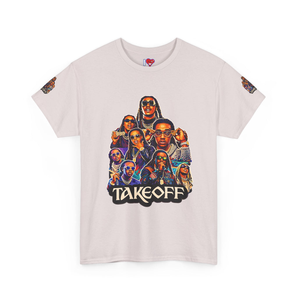 Takeoff Collage Tee | Hip Hop Artist Graphic T-Shirt