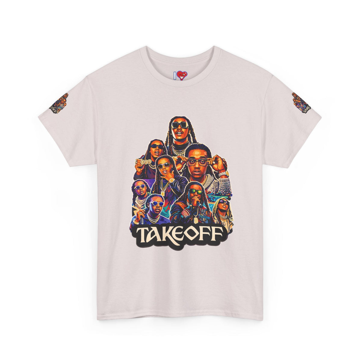 Takeoff Collage Tee | Hip Hop Artist Graphic T-Shirt
