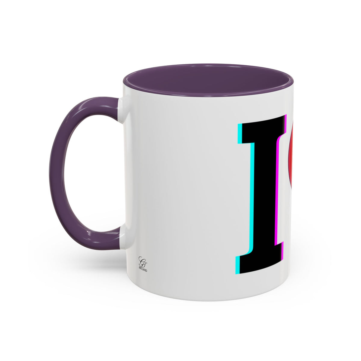 Winking Heart Graphic Mug | Accent Coffee Mug 11oz 15oz