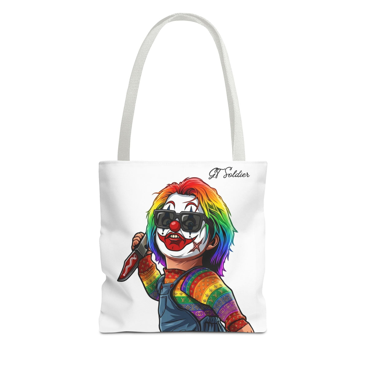 Rainbow Slasher Tote Bag GT soldier Edition by GT Artland
