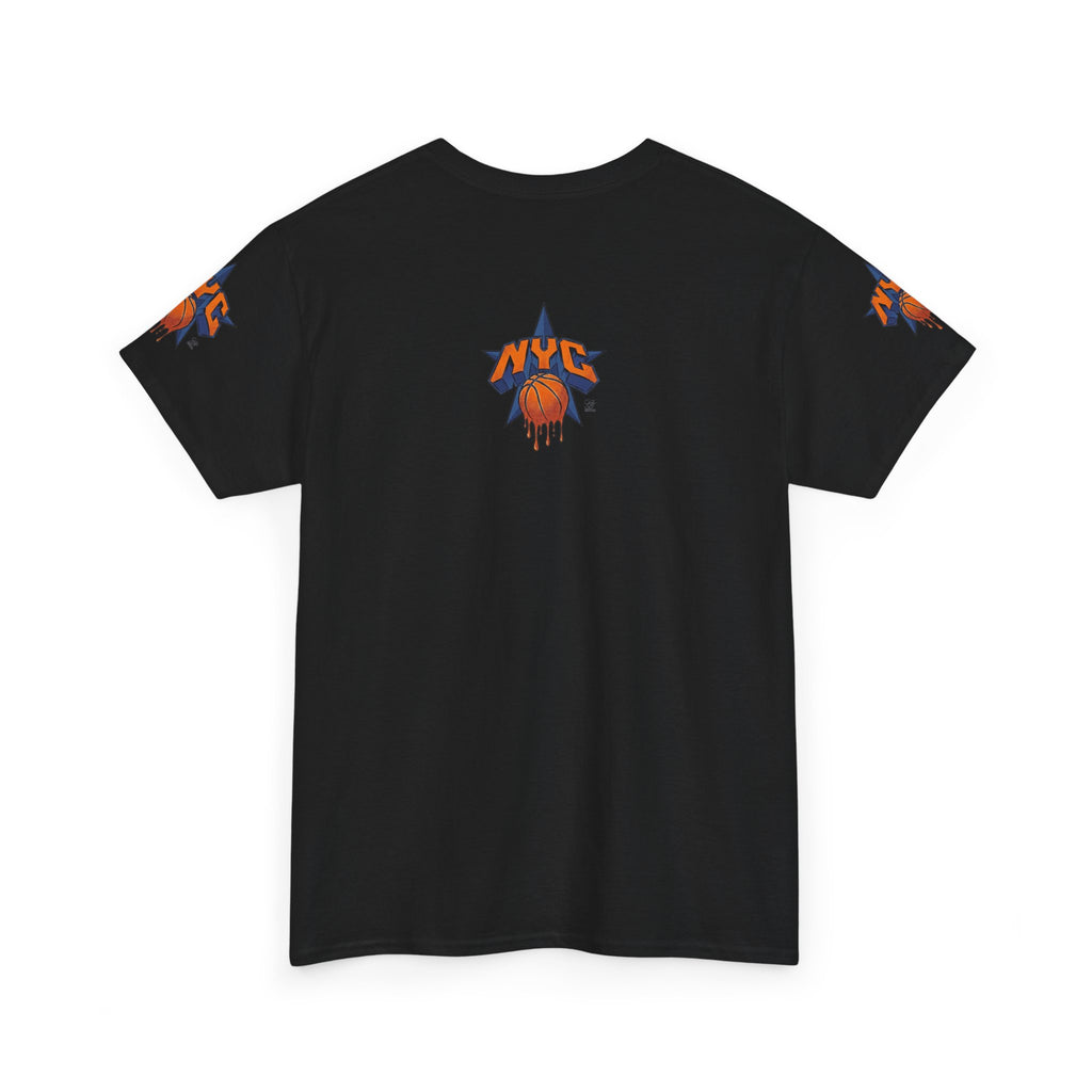 NYC Dripping Basketball Star Tee | Sports City Graphic Shirt by GT Artland