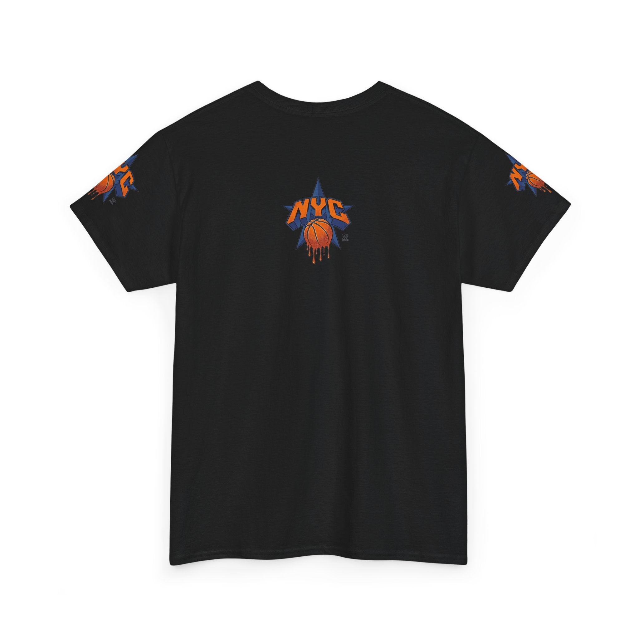 NYC Dripping Basketball Star Tee | Sports City Graphic Shirt by GT Artland