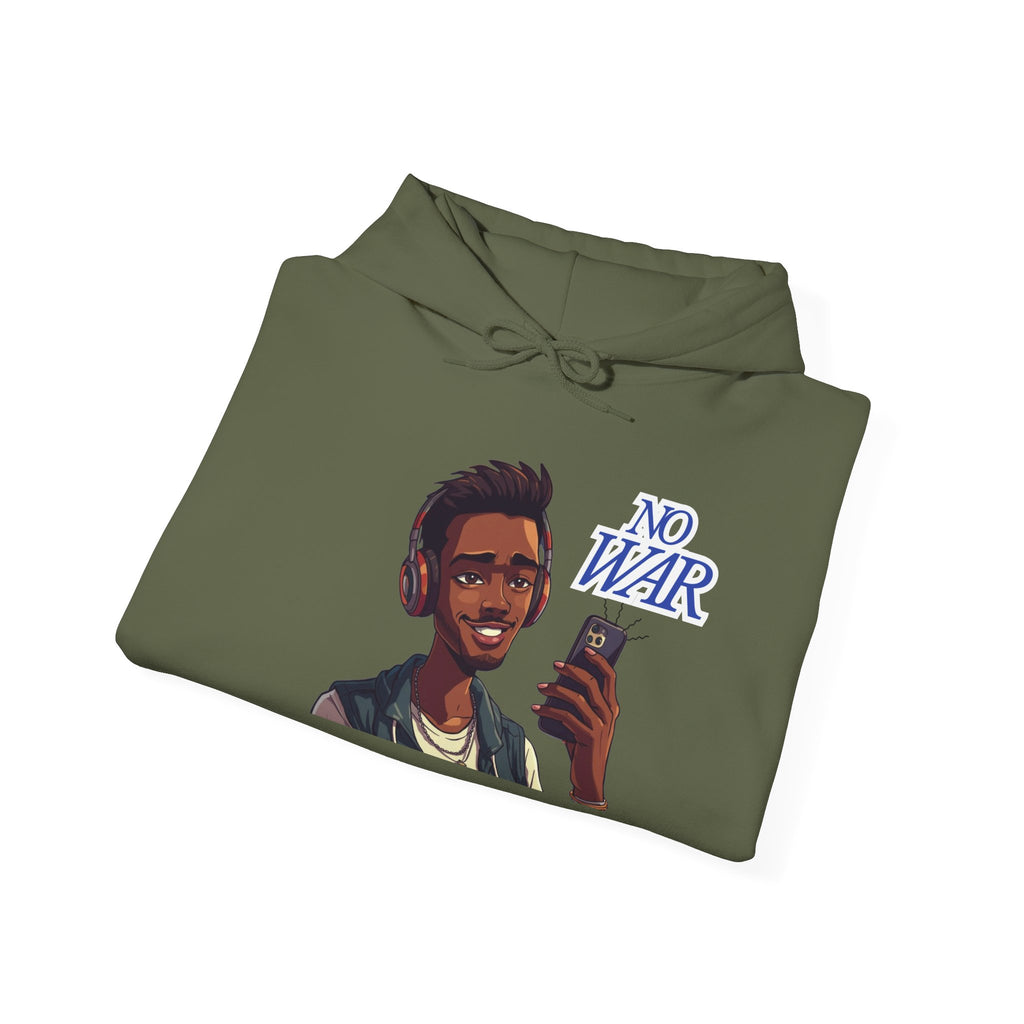 No War Unisex Heavy Blend Hoodie -Sweatshirt