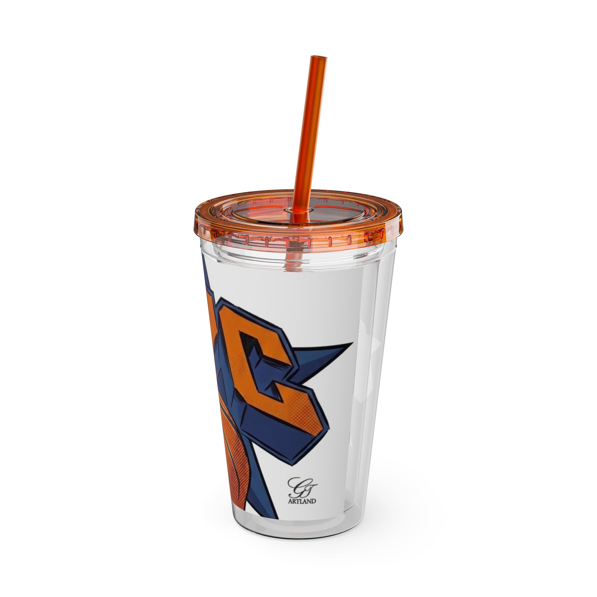 NYC Basketball Drip Tumbler 16oz