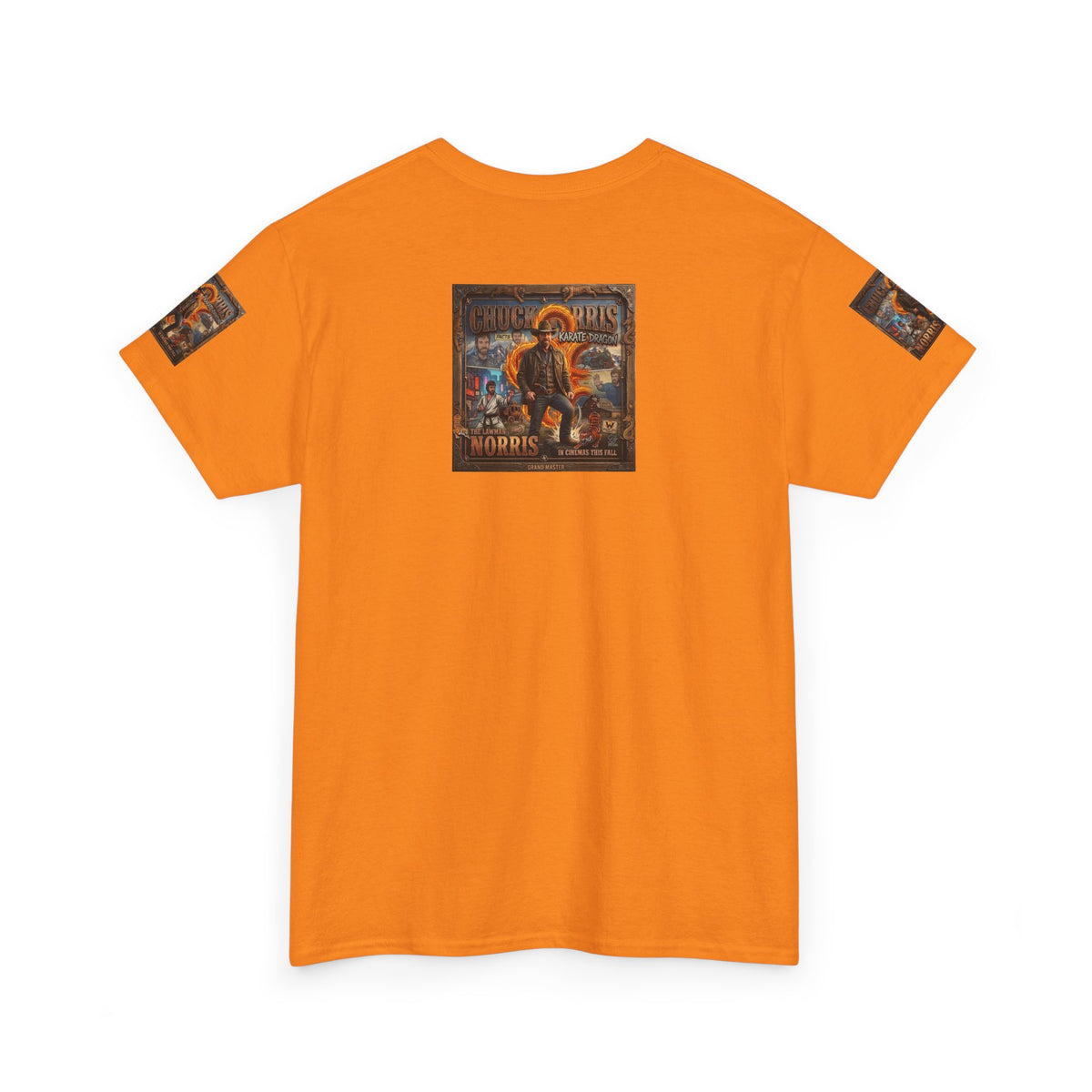 Retro Action Movie Poster T-Shirt | Vintage Fighter Hero Tee