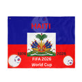 Copy of Double Sided Haitian Soccer FLAG |Football  2026 World Cup