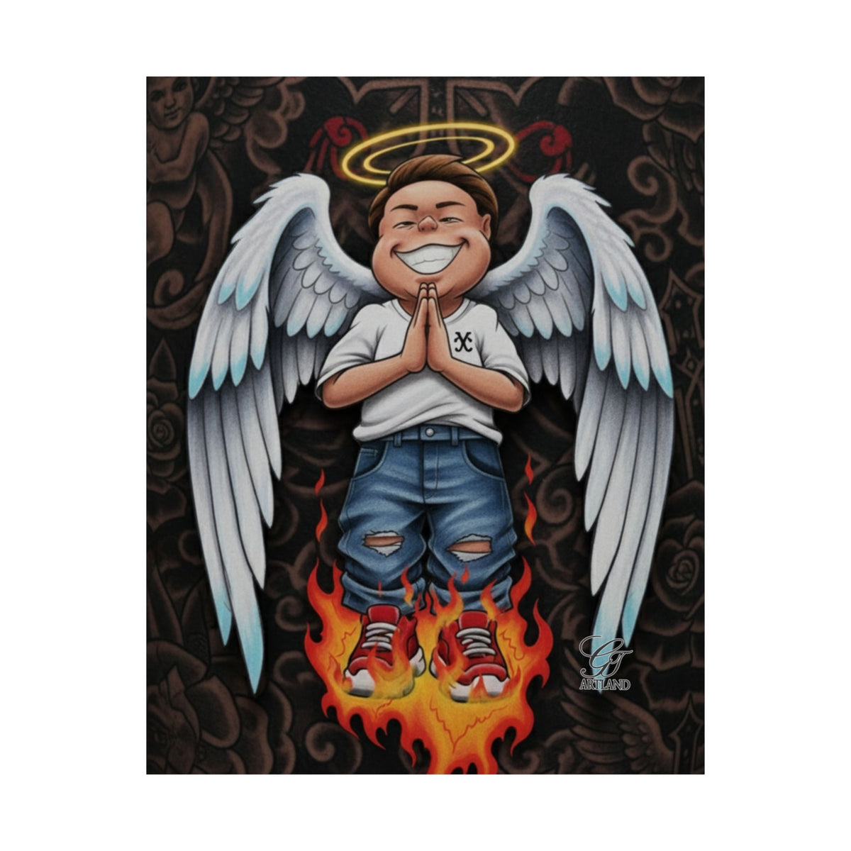 Ebony Angel Poster