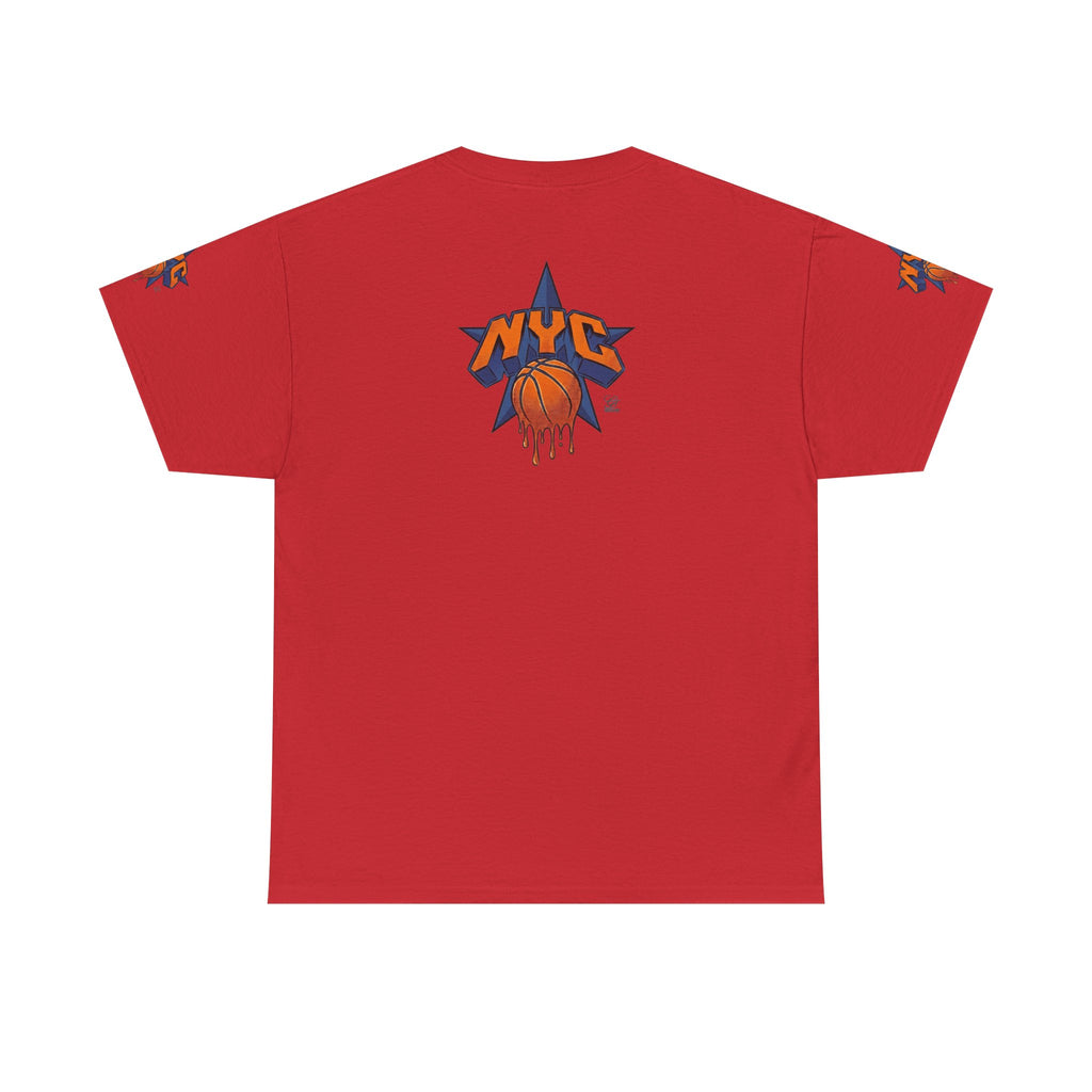 Copy of NYC Dripping Basketball Tee | New York City Hoops Shirt by GT Artland