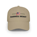"BARBELL BEAST" Flag Embroidery Cap | American Baseball Hat
