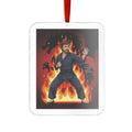 Chuck Norris Martial Arts Dragon Fire Custom Acrylic Ornament