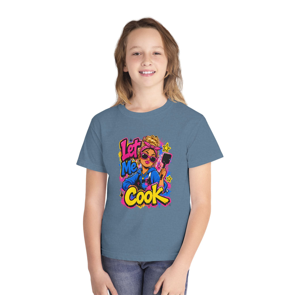 Let Me Cook Chef Girl Youth T-Shirt