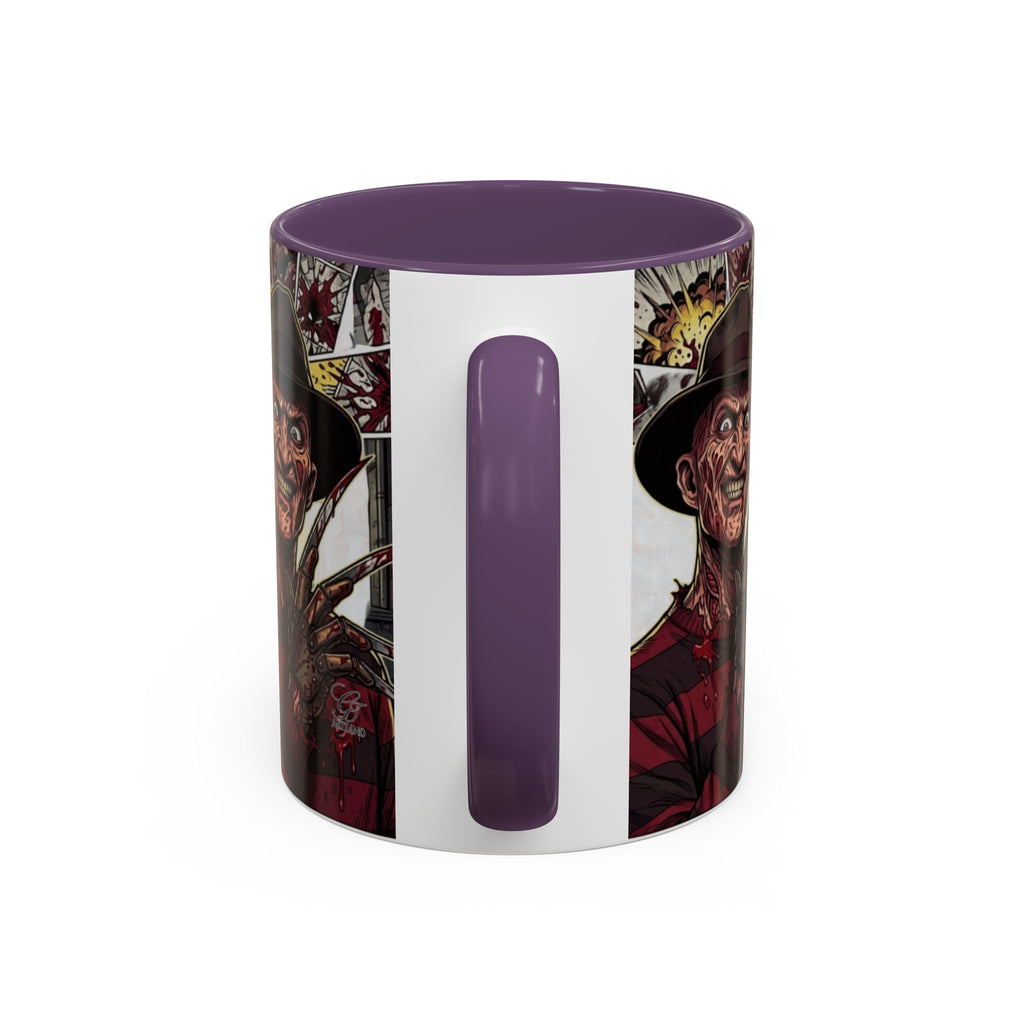 Elm Street Gangsta Horror Illustration COFFEE MUG | Horror Slasher Artwork by GT Artland