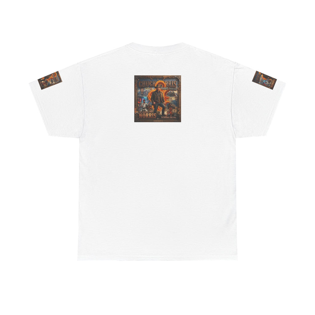 Retro Action Movie Poster T-Shirt | Vintage Fighter Hero Tee