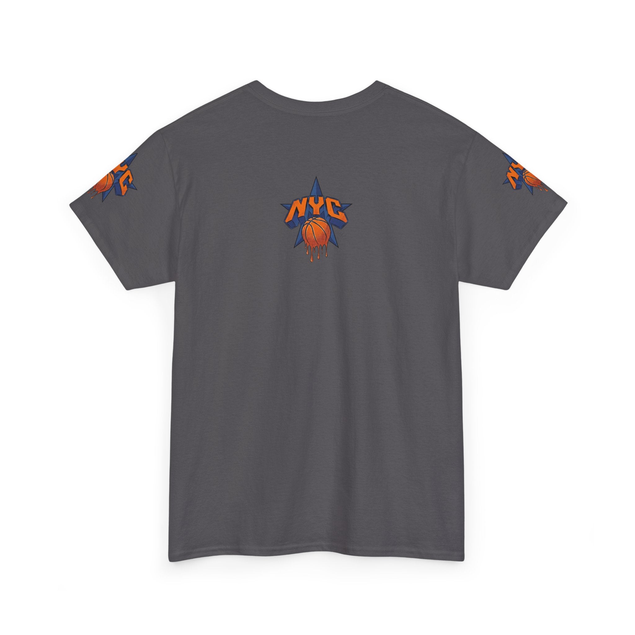 NYC Dripping Basketball Star Tee | Sports City Graphic Shirt by GT Artland