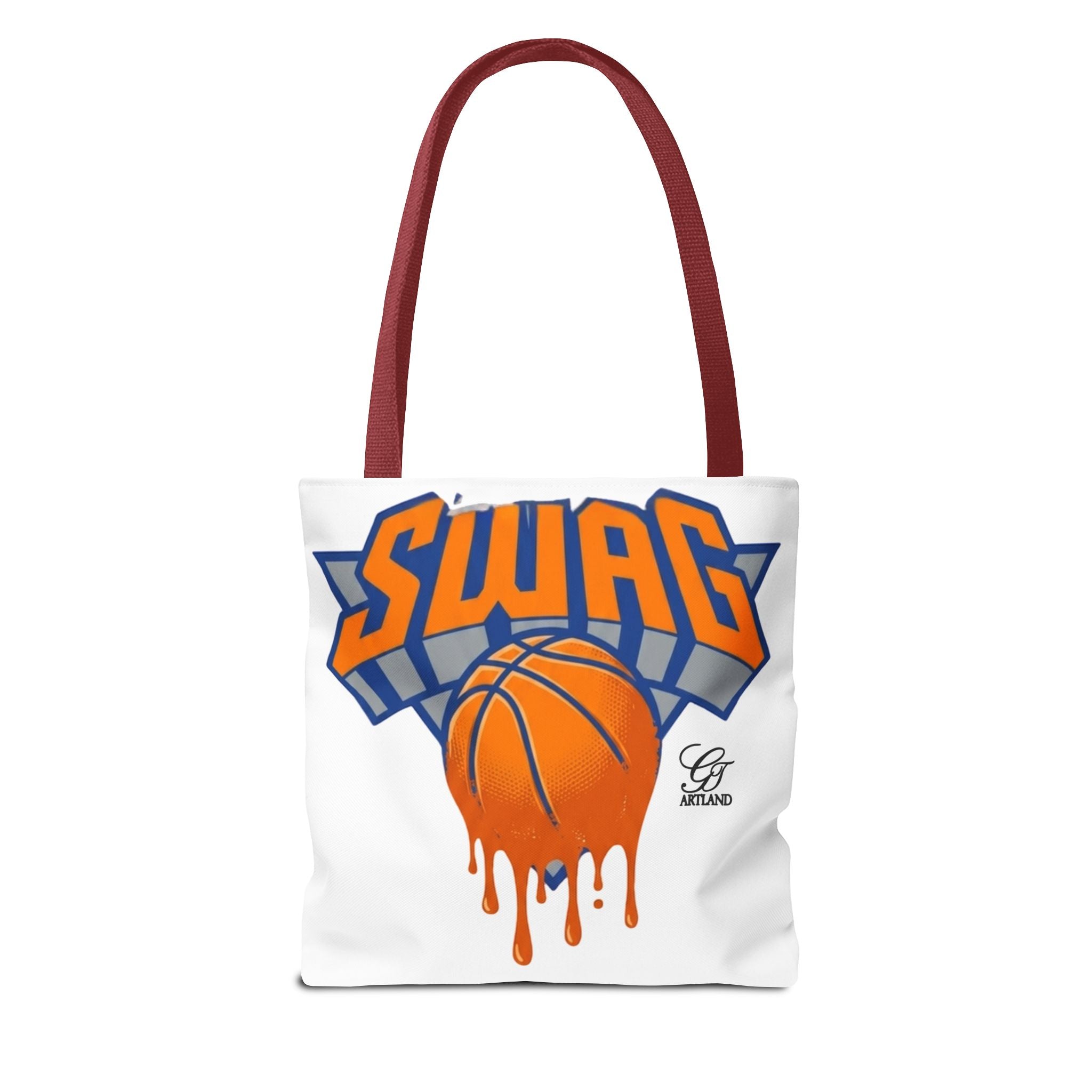 Swag Dripping Basketball tote bag | Sports Graphic Tote by GT Artland