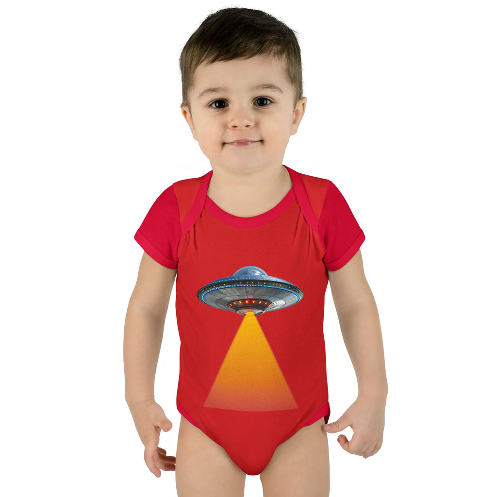 UFO Infant Bodysuit | Cute Alien Spaceship Baby Onesie