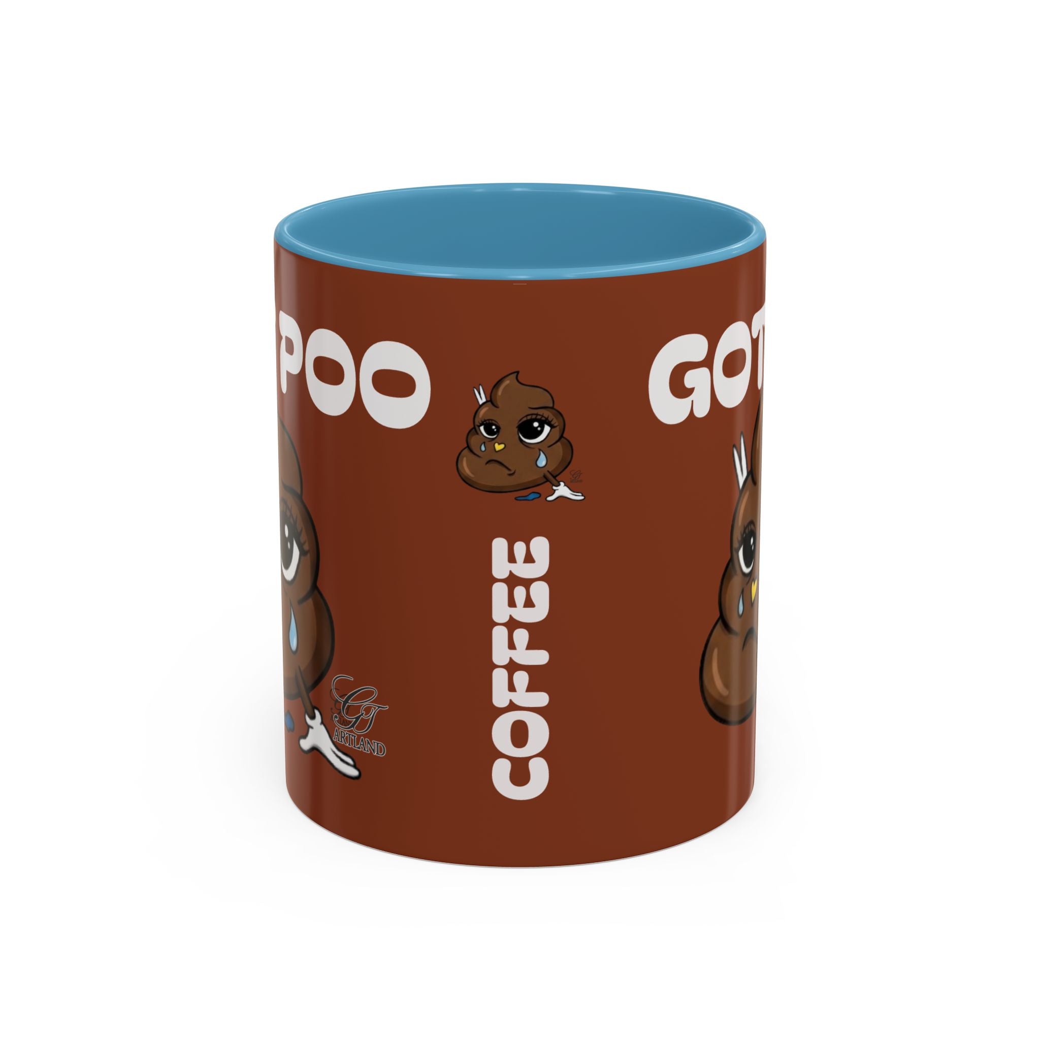 Coffee Mug — 'Got Poo' Funny Poop Coffee Mug, Humor Gift for Friends & Gag Occasions by GT Artland