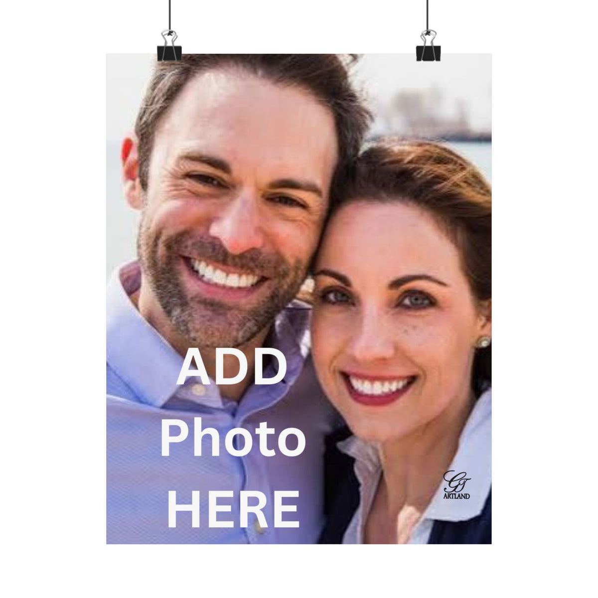 Add your own Art HD Matte Vertical Poster Wall Art by GT Artland