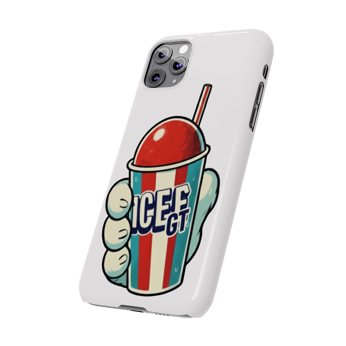 ICEE Slush Cup Slim Phone Case | Red White Blue Slushie