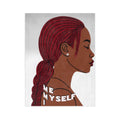"Me, Myself, and  I"Velveteen Microfiber Blanket - Throw