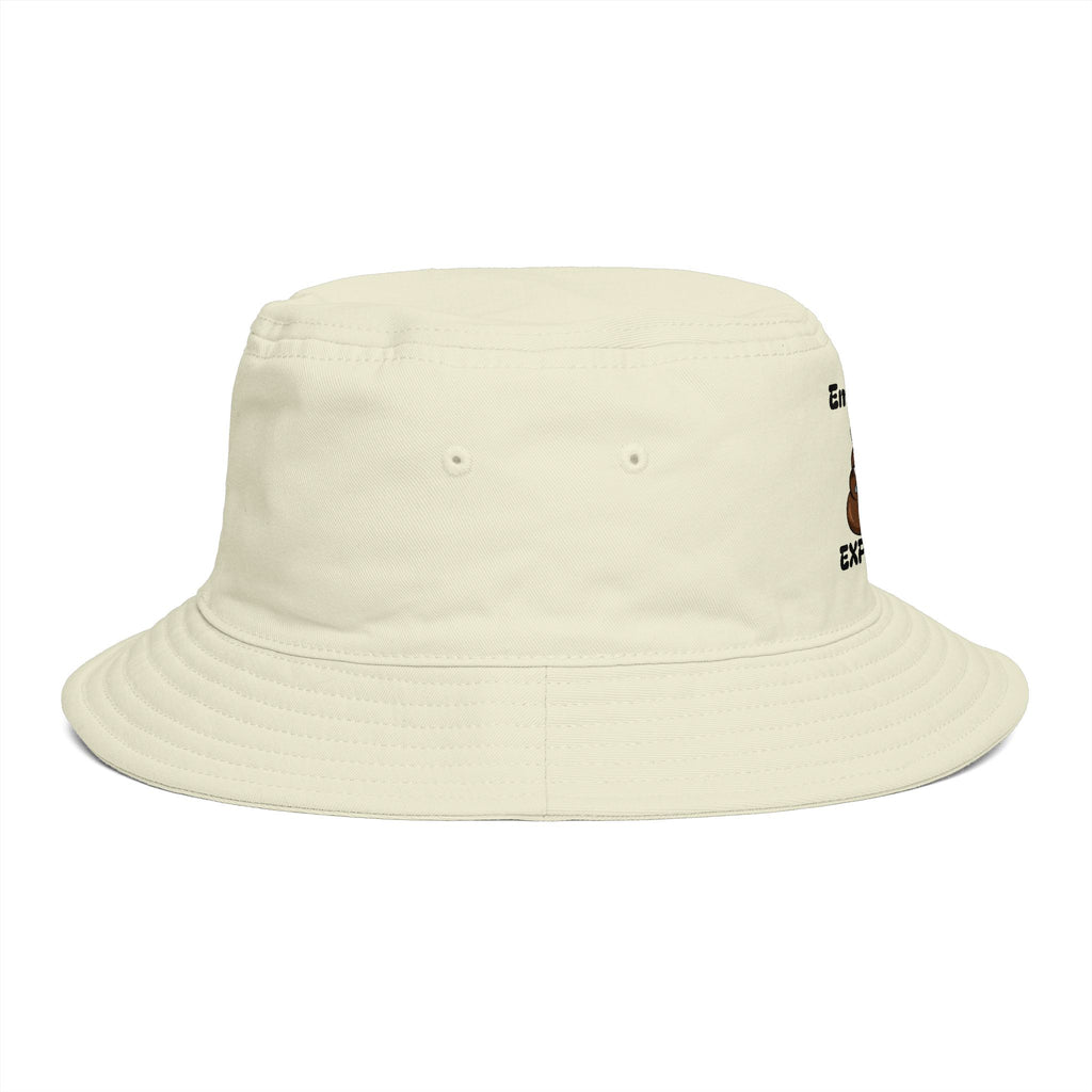 Copy of Emotionally Expresso Bucket Hat | Cute Coffee Bean Crying Emoji Designer Illustration by GT Artland