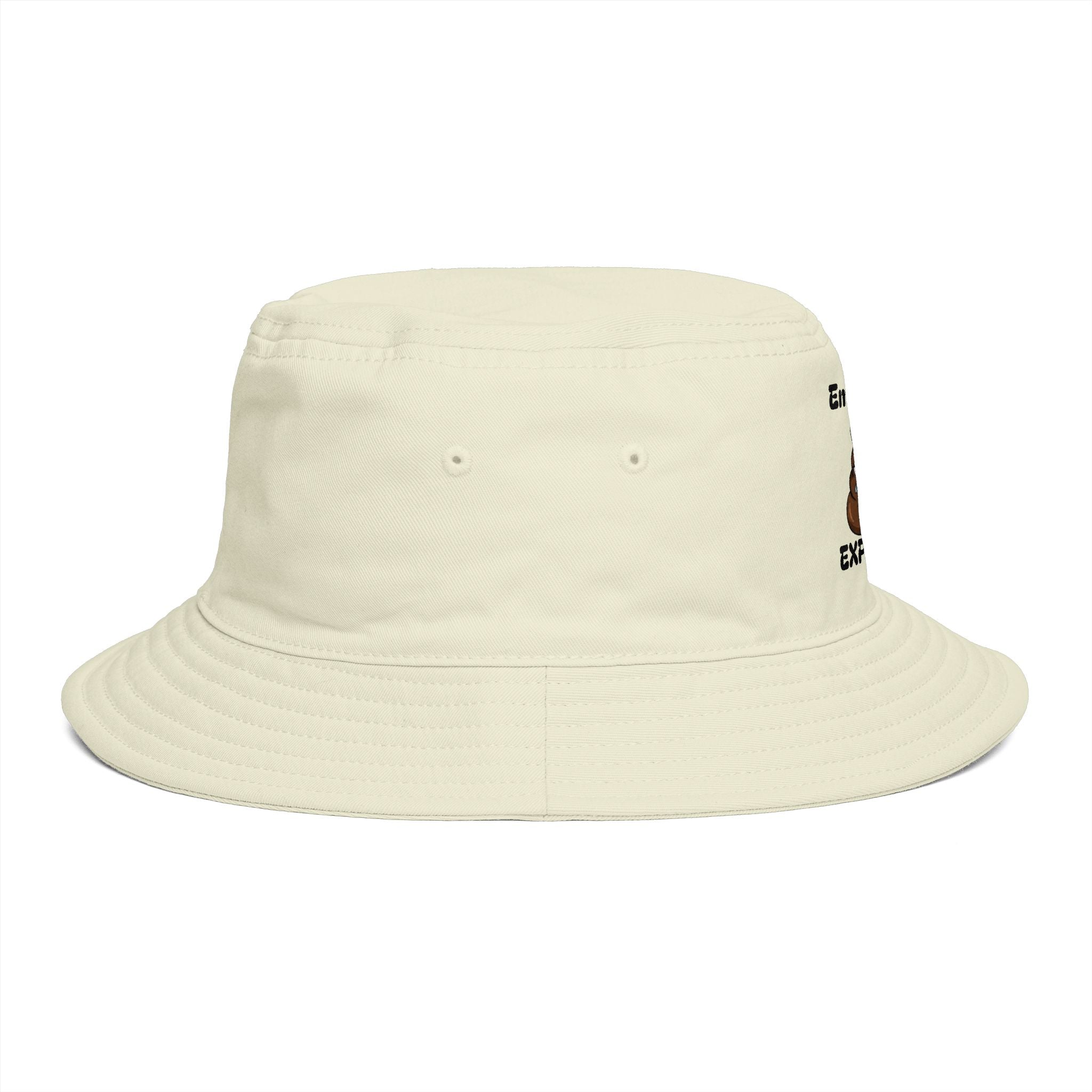 Copy of Emotionally Expresso Bucket Hat | Cute Coffee Bean Crying Emoji Designer Illustration by GT Artland