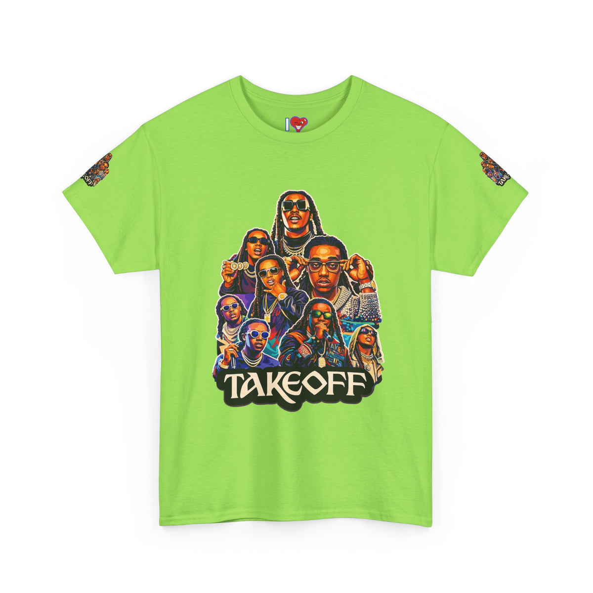 Takeoff Collage Tee | Hip Hop Artist Graphic T-Shirt