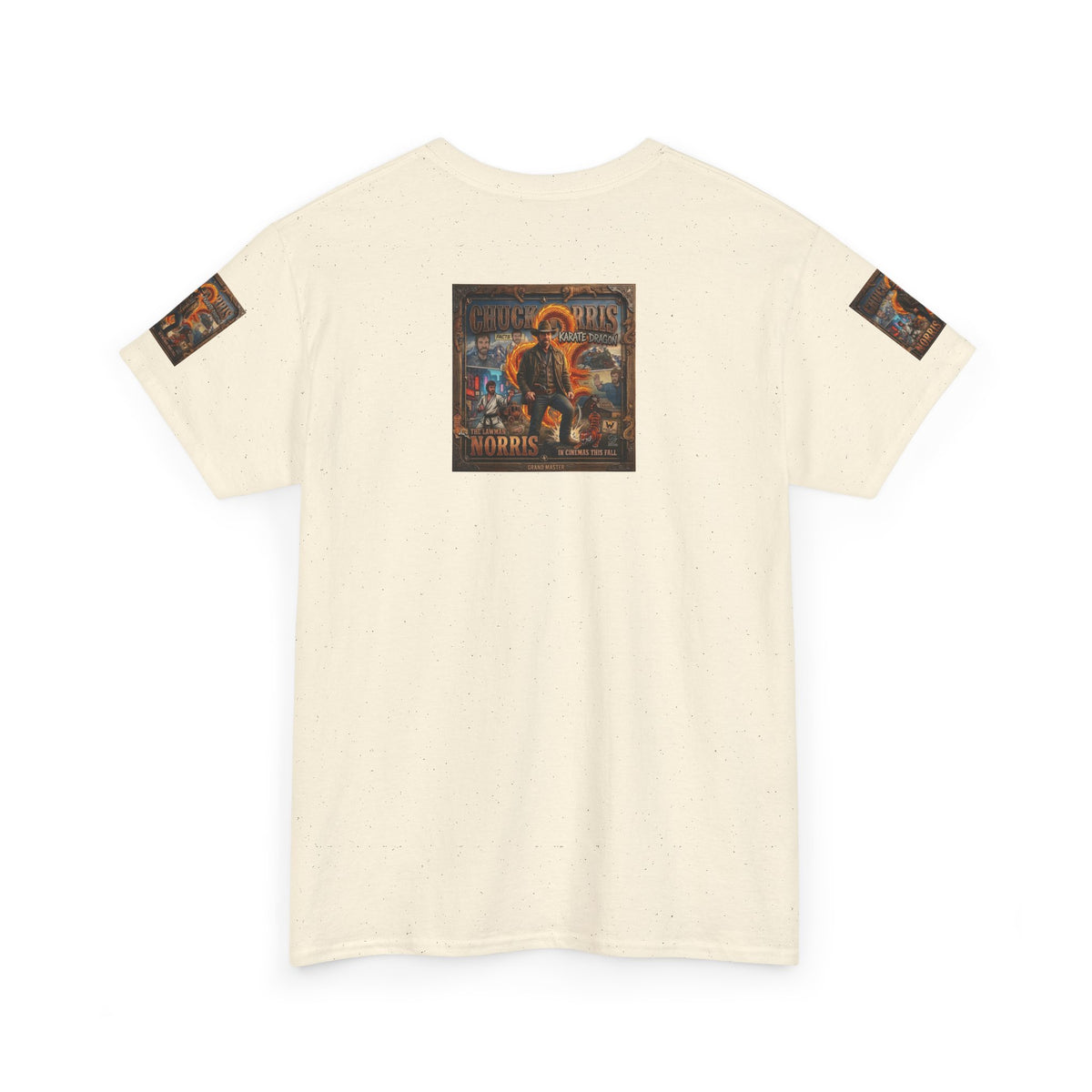 Retro Action Movie Poster T-Shirt | Vintage Fighter Hero Tee