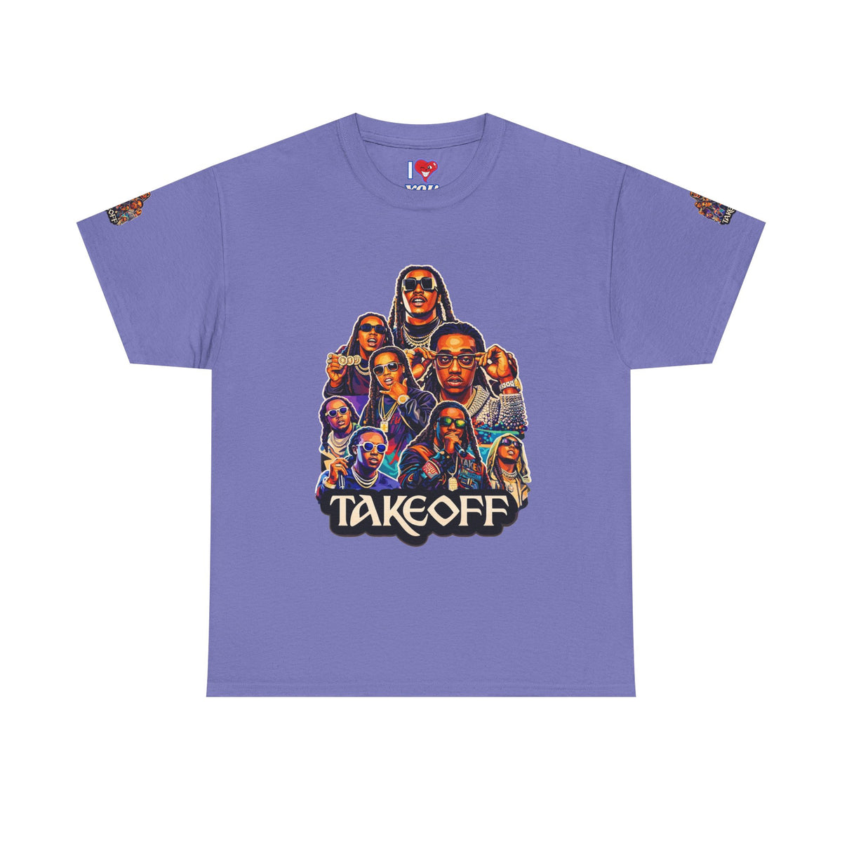 Takeoff Collage Tee | Hip Hop Artist Graphic T-Shirt