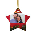 Personalized Christmas Ceramic Ornament by GT Artland