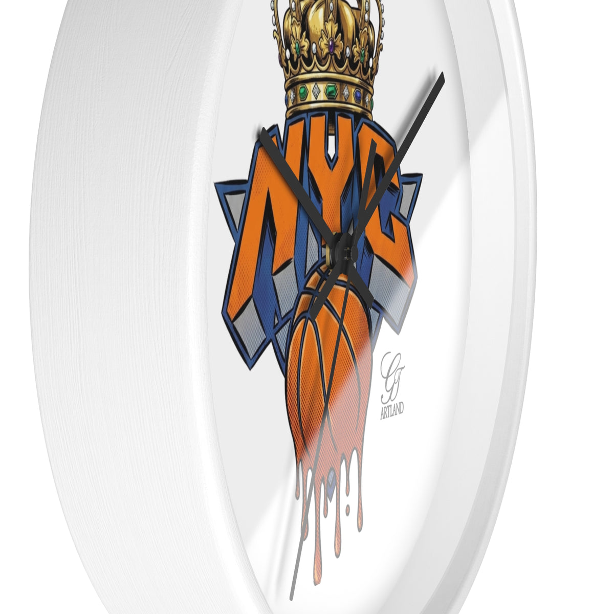 Copy of Swag Dripping Basketball Wall Clock | Urban Sports Room Decor by GT Artland