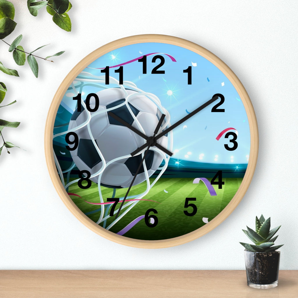 Soccer-Football Wall Clock