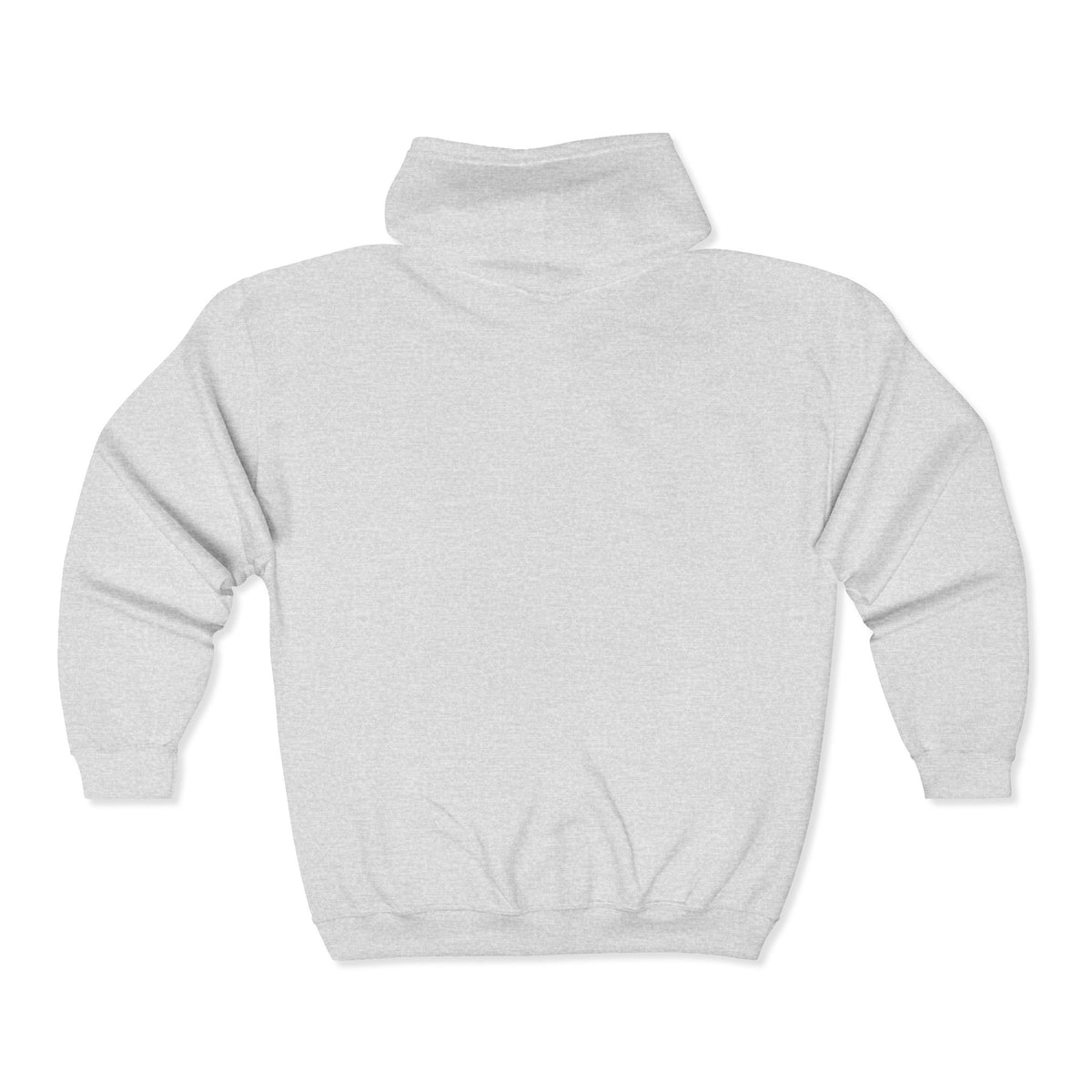 Unisex I LOVE Heavy Blend Full Zip Hooded Sweatshirt Hoodie | Full Zip Sweatshirt