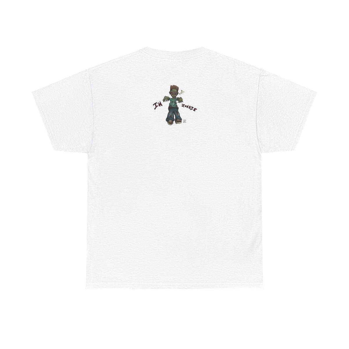 Cartoon Zombie Kid T-Shirt | I'm a Zombie, Halloween Tee by GT Artland