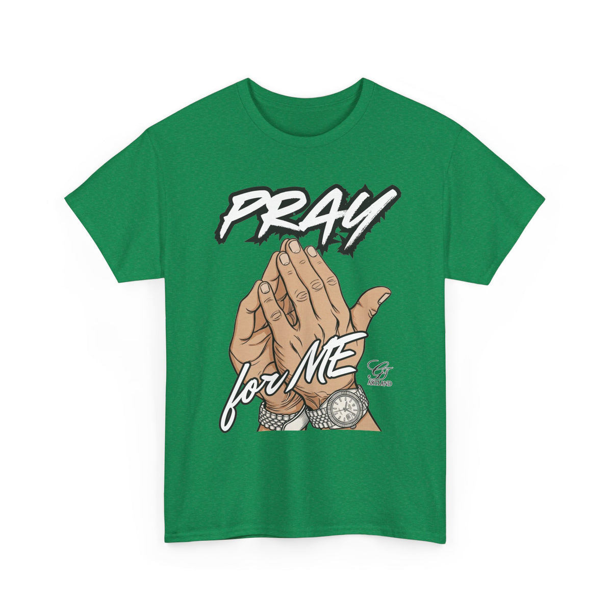Pray For Me Urban Designer Swag T Shirt by GT Artland